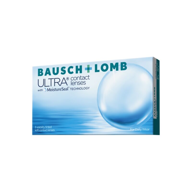 ULTRA Bausch & Lomb 3 Μηνιαίοι Φακοί Επαφής Σιλικόνης Υδρογέλης Καμπυλότητας 8.5